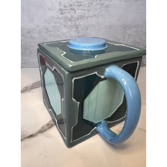 '17 Rick & Morty MR MEESEEKS Coffee SQUARE 3D MUG Adult Swim Cartoon Collectible - Picture 7 of 16